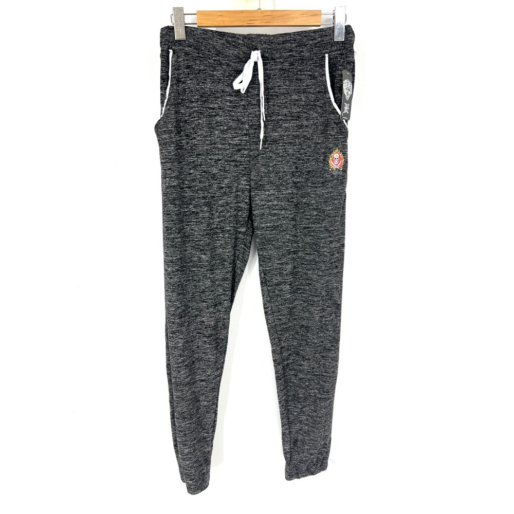 Ed Hardy Micro Modal Jogger Pants Loungewear Mens Size M Heather Gray Pajama